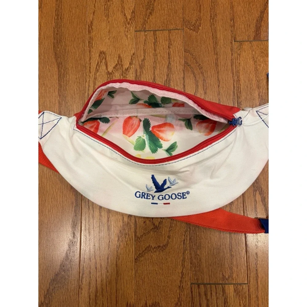 Grey Goose Fanny Pack Waist Bag Red White And Blue Adjustable Promo Bag New